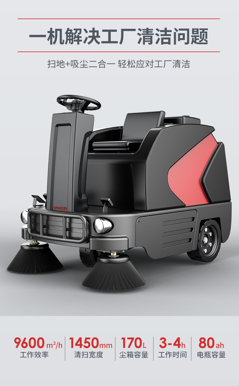 揚子S6駕駛式掃地機(圖3) 揚子S6駕駛式掃地機(圖3)